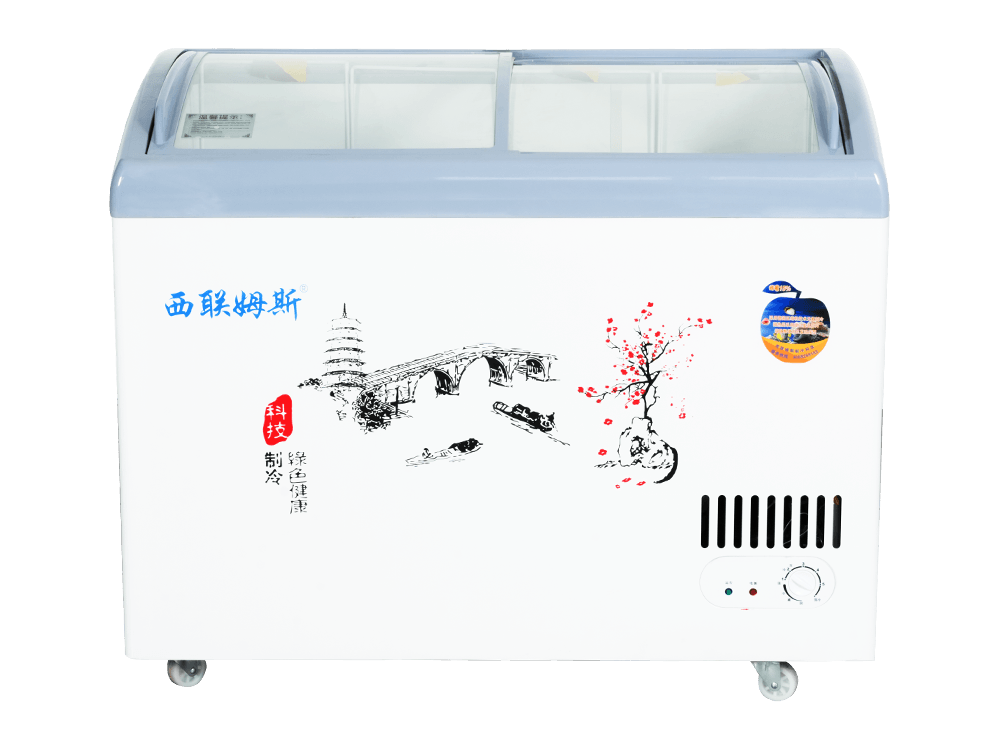 玻璃门冰箱